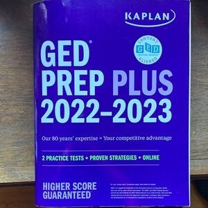 Kaplan GED Prep Plus 2022-2023